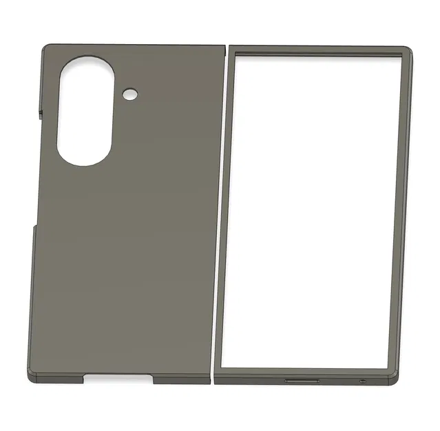 Ốp Lưng Mỏng Samsung Galaxy Z Fold 7 Có Gờ Camera - Image 3