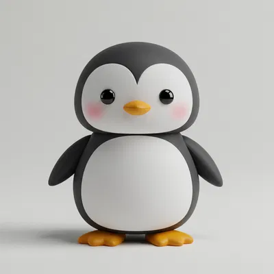 Mô Hình Chim Cánh Cụt Dễ Thương Cho Bé [YAMSASO DESIGN]