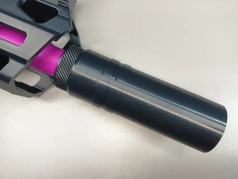 Chụp nòng BCAR + Ống bọc màu nòng __ MPP __ Súng bơm piston Motorized X-Shot - Image 3