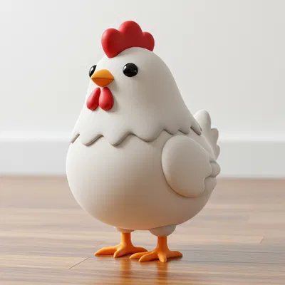 Gà Đồ Chơi Động Vật Dễ Thương Cho Trẻ Em [YAMSASO DESIGN]