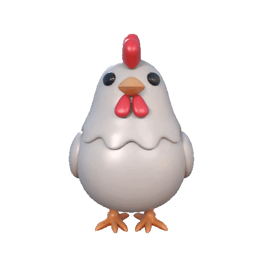 Gà Đồ Chơi Động Vật Dễ Thương Cho Trẻ Em [YAMSASO DESIGN] - Thumbnail 2