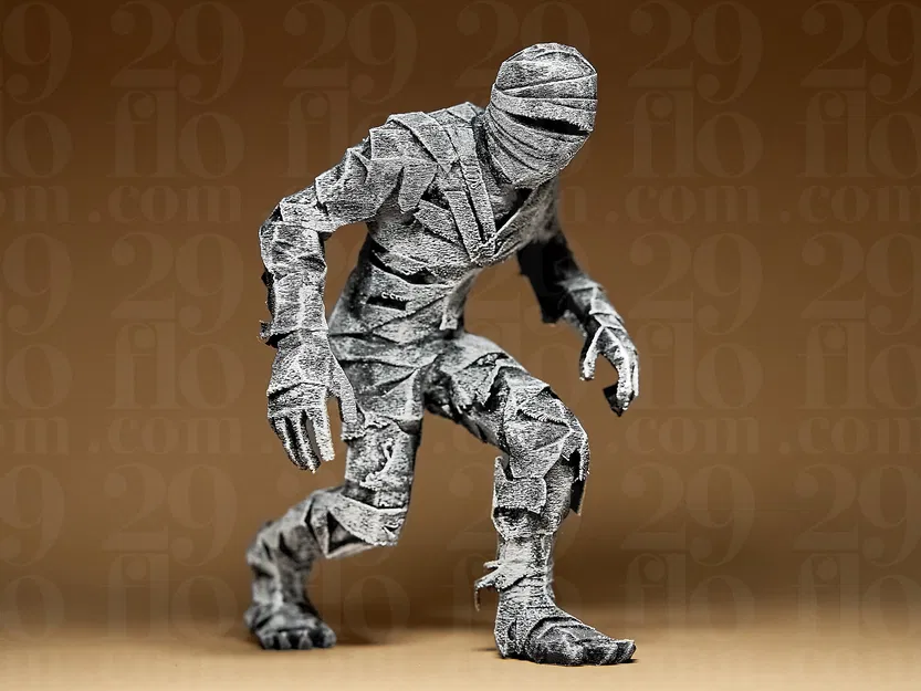 Tượng Mummy Hình Học - Image 1