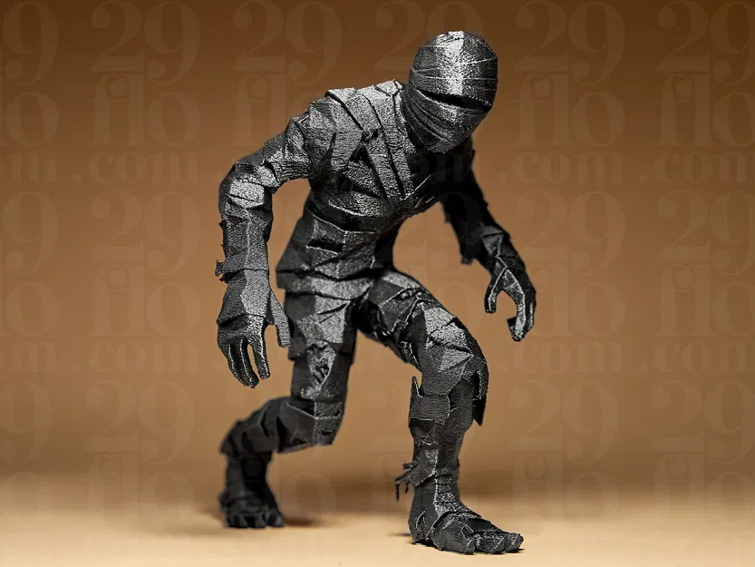 Tượng Mummy Hình Học - Image 2