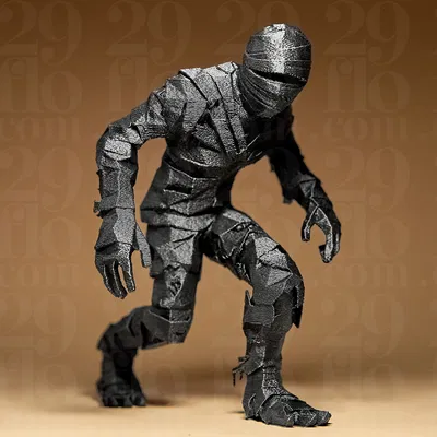 Tượng Mummy Hình Học