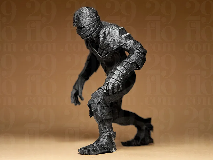 Tượng Mummy Hình Học - Image 5