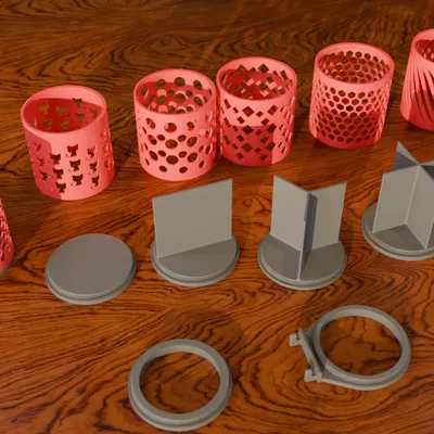 Hộp Đựng Bút – Organizer Tùy Chỉnh Cho Bàn Làm Việc, Đồ Dùng Nghệ Thuật & Học Tập