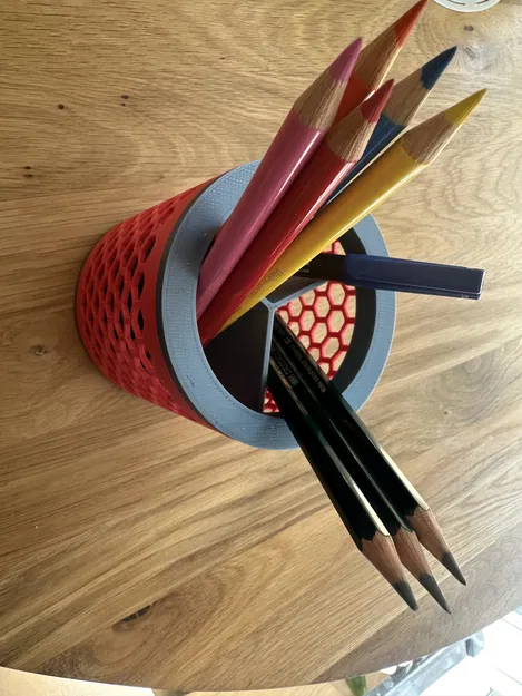 Hộp Đựng Bút – Organizer Tùy Chỉnh Cho Bàn Làm Việc, Đồ Dùng Nghệ Thuật & Học Tập - Image 2