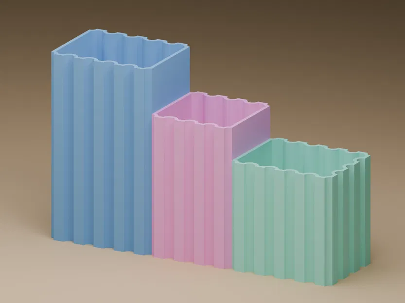 Hộp Đựng Bút Viết Để Bàn, Có Thể Lắp Ghép - Image 3