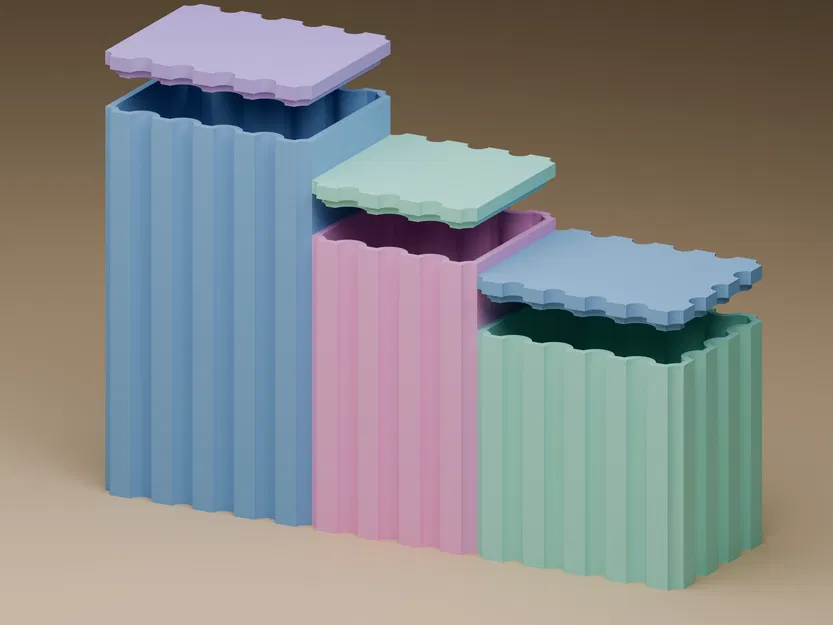 Hộp Đựng Bút Viết Để Bàn, Có Thể Lắp Ghép - Image 8