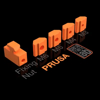 Đai Ốc T-Slot Ren M3 / M4 / M5 / M6 Vặn Cho Thanh Nhôm PRUSA