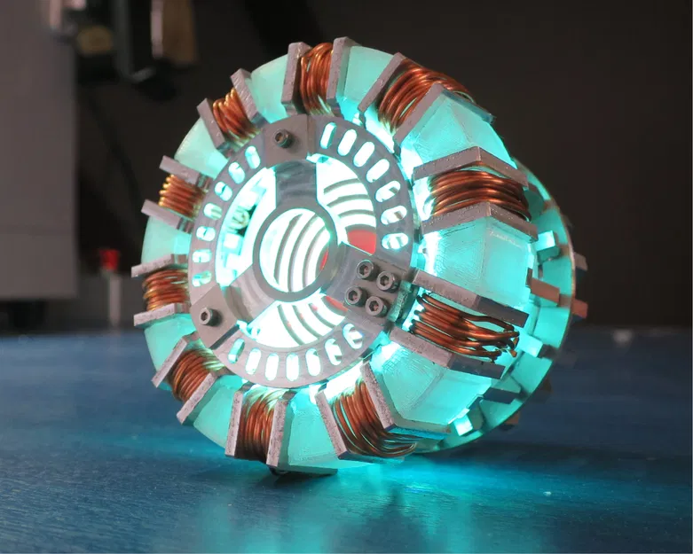 Lò Phản Ứng Arc MK2 Iron Man (Tỉ lệ 1:1) - In 3D Đa Bộ Phận - Image 1