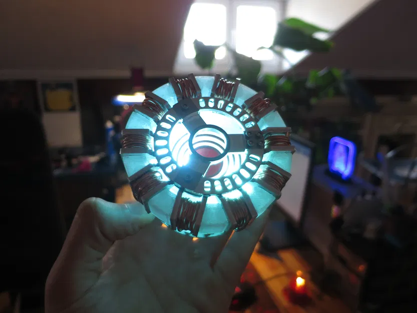 Lò Phản Ứng Arc MK2 Iron Man (Tỉ lệ 1:1) - In 3D Đa Bộ Phận - Image 4