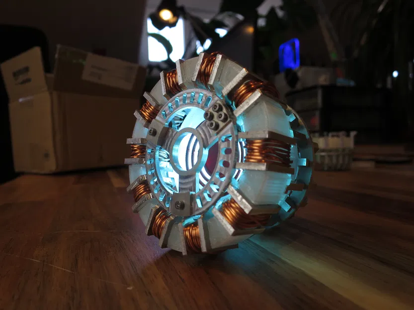 Lò Phản Ứng Arc MK2 Iron Man (Tỉ lệ 1:1) - In 3D Đa Bộ Phận - Image 6