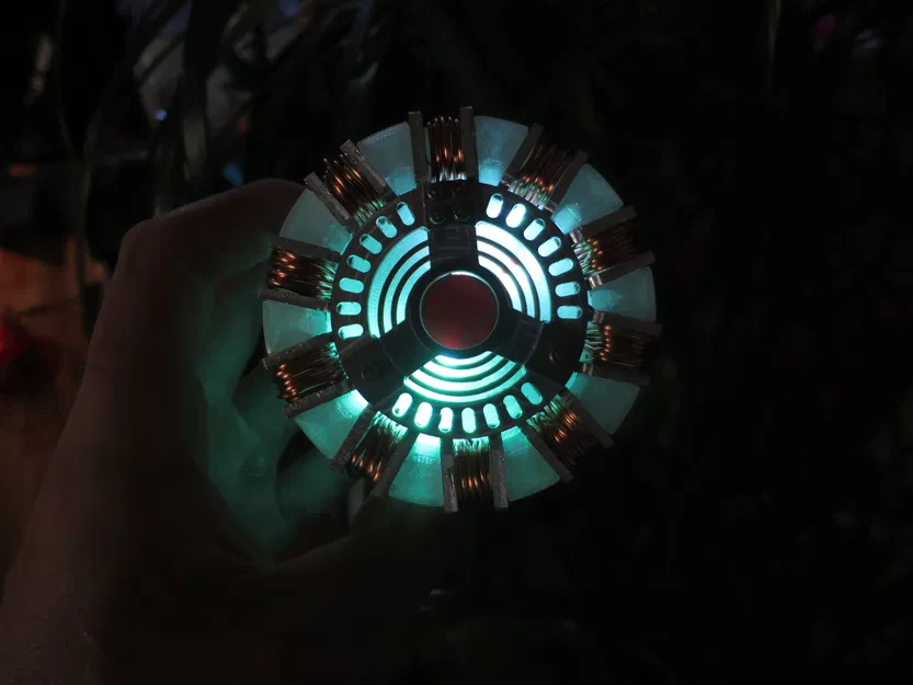 Lò Phản Ứng Arc MK2 Iron Man (Tỉ lệ 1:1) - In 3D Đa Bộ Phận - Image 7