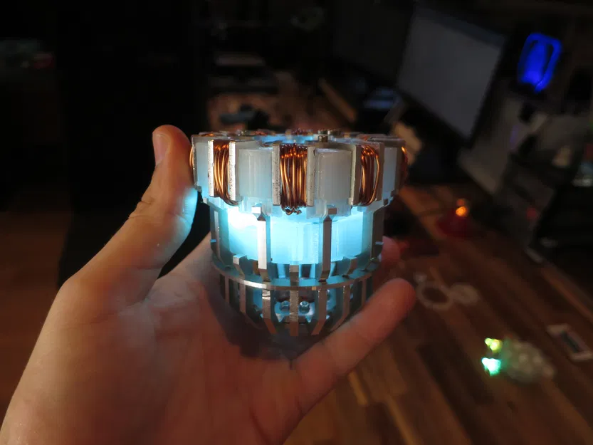 Lò Phản Ứng Arc MK2 Iron Man (Tỉ lệ 1:1) - In 3D Đa Bộ Phận - Image 9