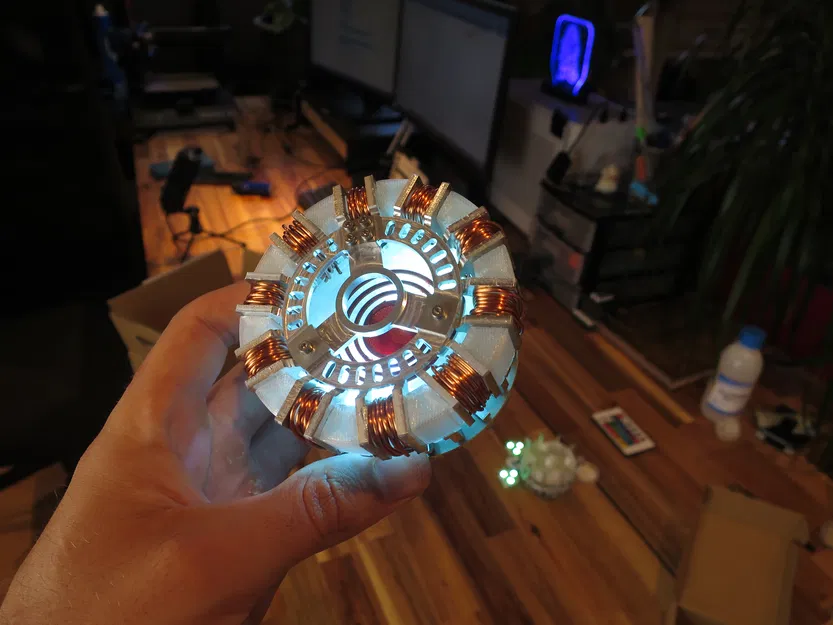 Lò Phản Ứng Arc MK2 Iron Man (Tỉ lệ 1:1) - In 3D Đa Bộ Phận - Image 12