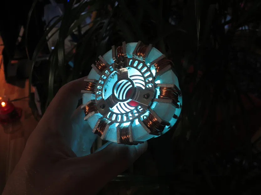 Lò Phản Ứng Arc MK2 Iron Man (Tỉ lệ 1:1) - In 3D Đa Bộ Phận - Image 16