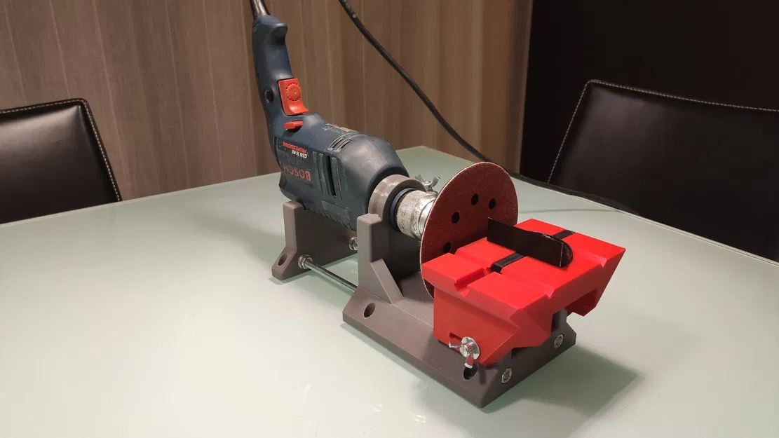 Máy Chà Nhám Đĩa Gắn Khoan - Image 1