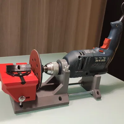 Máy Chà Nhám Đĩa Gắn Khoan