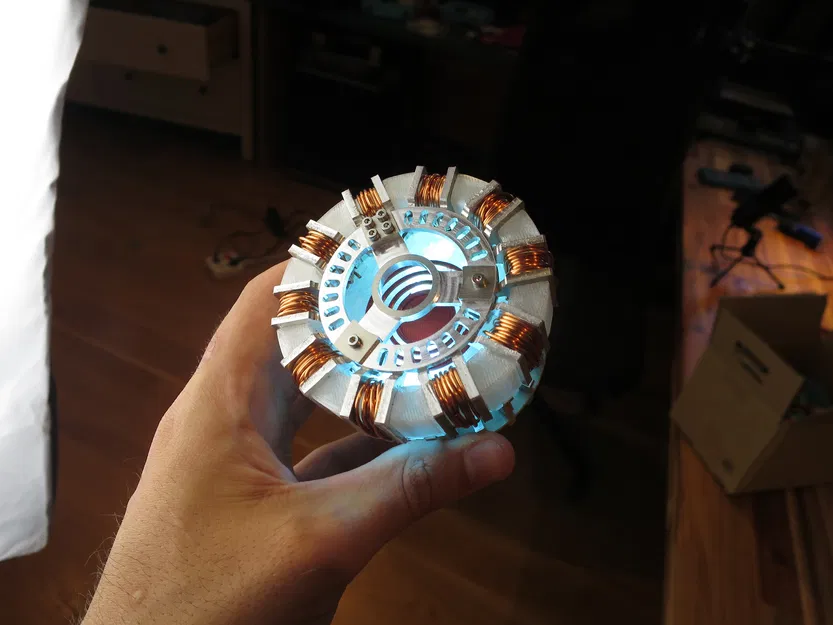 Lò Phản Ứng Arc MK2 Iron Man (Tỉ lệ 1:1) - In 3D Đa Bộ Phận - Image 20