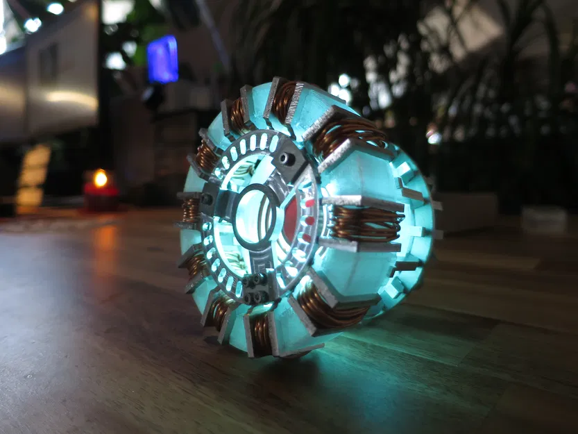 Lò Phản Ứng Arc MK2 Iron Man (Tỉ lệ 1:1) - In 3D Đa Bộ Phận - Image 22