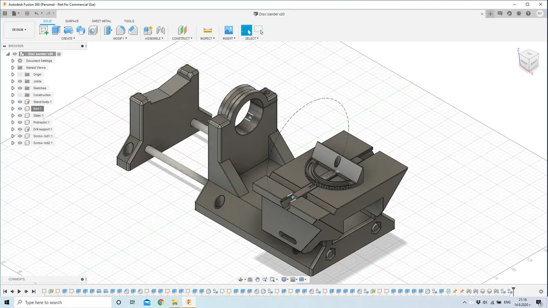 Máy Chà Nhám Đĩa Gắn Khoan - Image 6