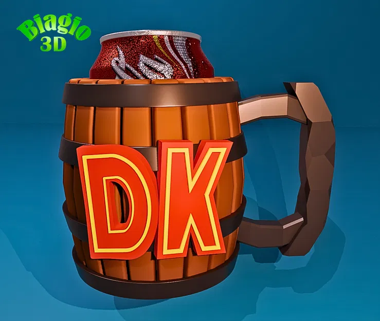 Giá đỡ lon thùng Donkey Kong - Image 1