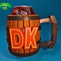 Giá đỡ lon thùng Donkey Kong - Thumbnail 1