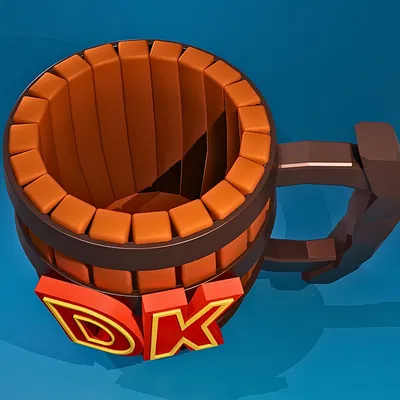 Giá đỡ lon thùng Donkey Kong