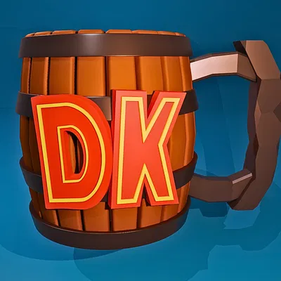 Giá đỡ lon thùng Donkey Kong