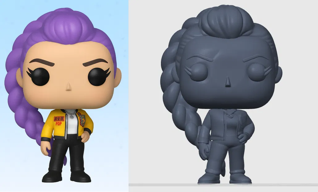 Mô Hình Funko Pop Rumi Thợ Săn Quỷ K-Pop - Image 1