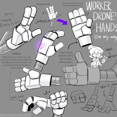 Mô Hình Tay Sát Nhân Drones (Murder Drones Hand)