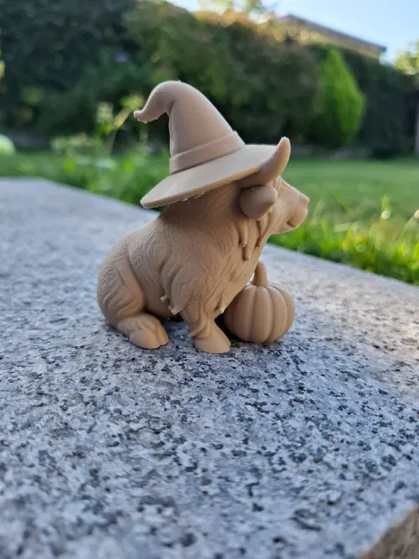 Bò Cao Nguyên Phù Thủy Cùng Bí Ngô - Image 2