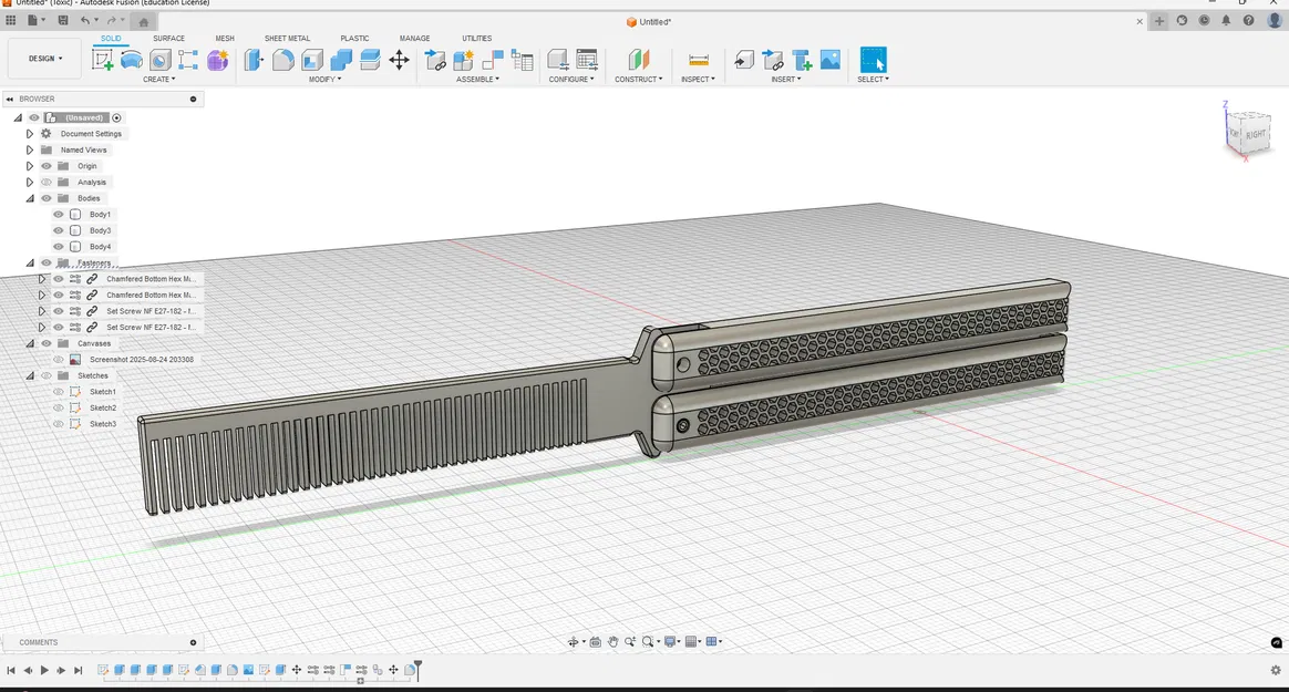 Lược Bướm In 3D - Image 4