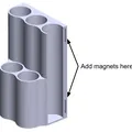 Chỗ Giữ Dây Rút Nhựa Có Nam Châm - Thumbnail 2