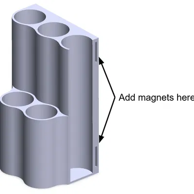 Chỗ Giữ Dây Rút Nhựa Có Nam Châm