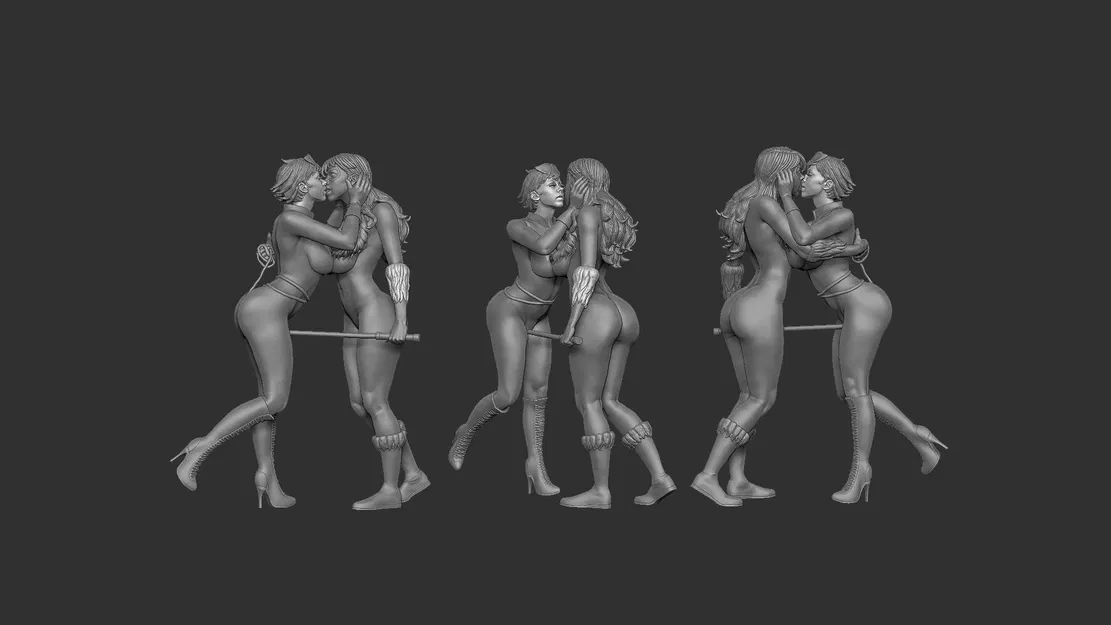 Mèo Đen Hôn Mèo Đàn Bà - Image 2