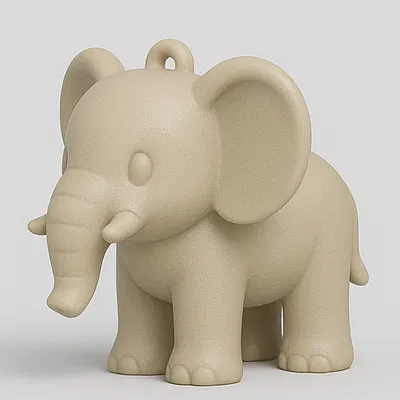 Móc Khóa Hình Voi