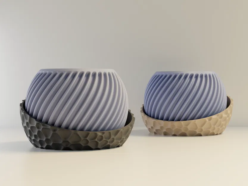 Chậu Trồng Cây Xoắn Ốc Độc Đáo - Image 1