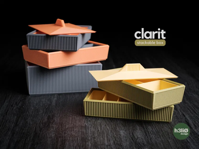 clarit • hộp xếp chồng - Image 1