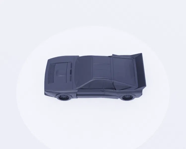 Mô Hình Vỏ Ngoài Chi Tiết Cao Lancia 037 Stradale - Image 4