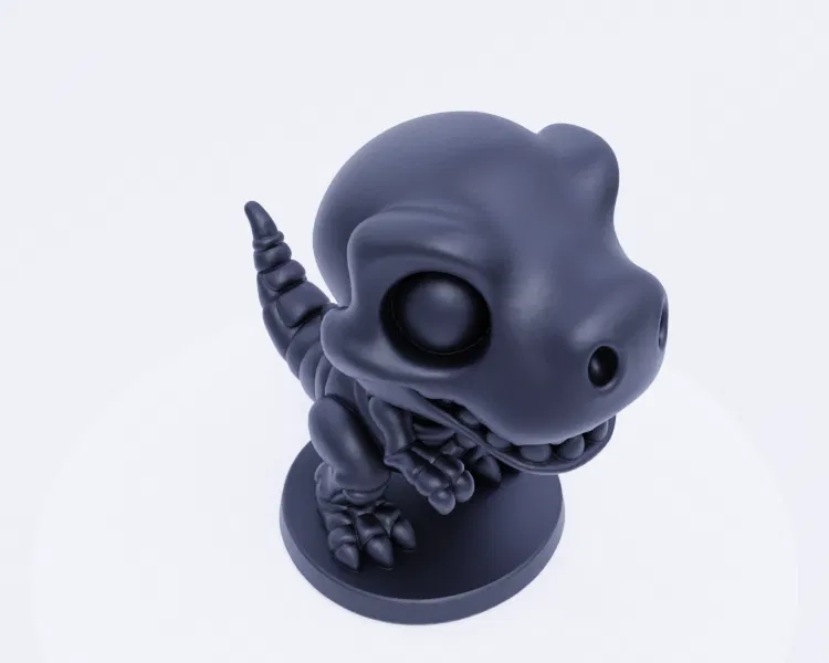 Mô Hình Khủng Long Bộ Xương Dễ Thương - Trang Trí Tiền Sử Độc Đáo - Image 10