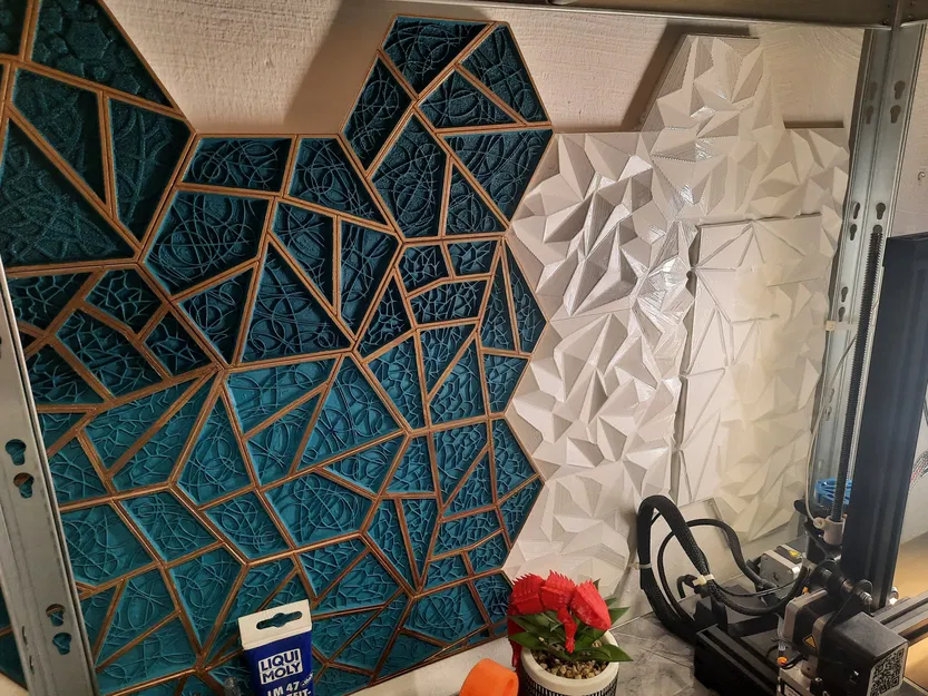 Tấm Ốp Tường Lục Giác Hexagon - Image 1