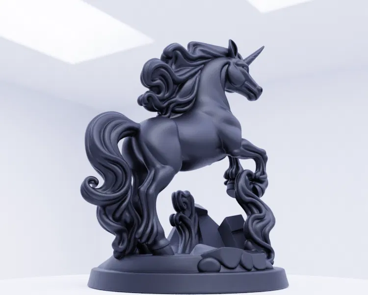 Mô hình Ti	ểu kỳ Lân Thiên Thể - Sinh vật Giả tưởng Thanh tao - Image 2