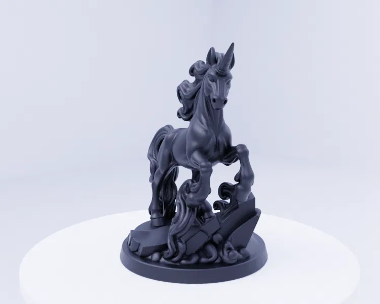 Mô hình Ti	ểu kỳ Lân Thiên Thể - Sinh vật Giả tưởng Thanh tao - Image 6