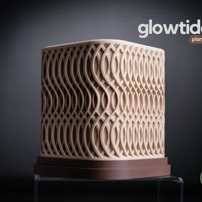 glowtide • Chậu cây tối giản hiện đại