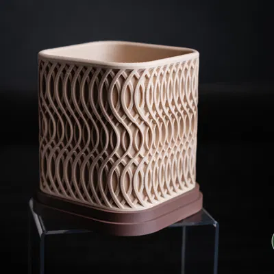 glowtide • Chậu cây tối giản hiện đại