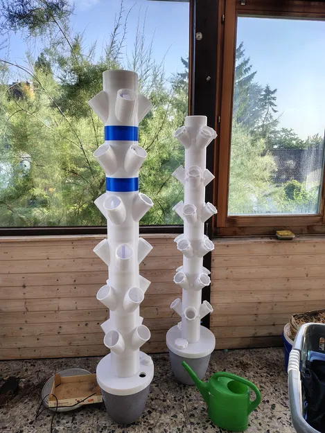 Tháp Thủy Canh Module Lớn Trồng Cây Ăn Trái & Dâu Tây - Image 2