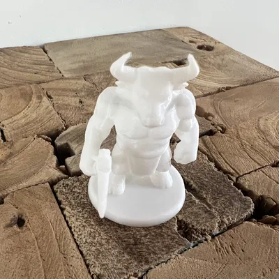 Tượng Minotaur 3D