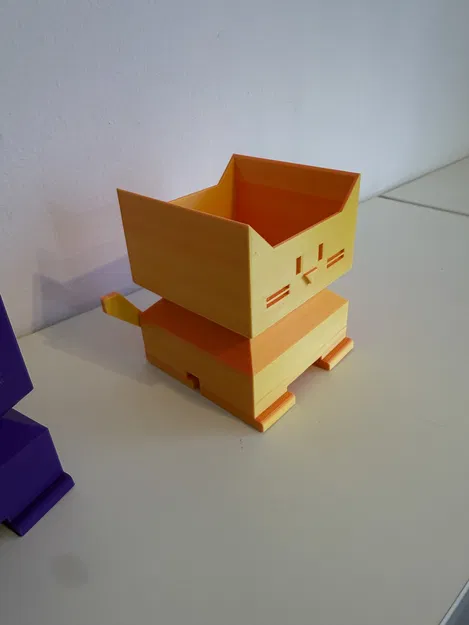 Chỗ cắm bút hình con mèo - Vật trang trí độc đáo cho bàn làm việc - Image 2